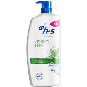 Head & Shoulders Menthol Fresh Shampoo XXL - Met Pomp - 900ml