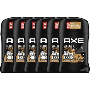 AXE - Leather & Cookies - Deodorant Stick - Voordeelverpakking 6x50ml