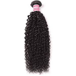100% Remy Virgin Hair Weave Afro Kinky Curly 24''
