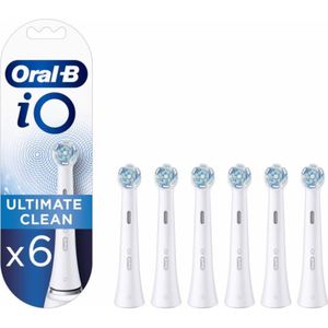 Oral-B iO Ultimate Clean - Opzetborstels - Wit - 6 Stuks