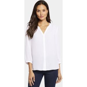 Pintuck Blouse | Optic White