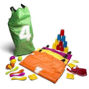 BS Toys Feestkit Spelletjes (22-delig) - Leuk voor feestjes, geschikt voor kinderen vanaf 3 jaar, 1-4 spelers