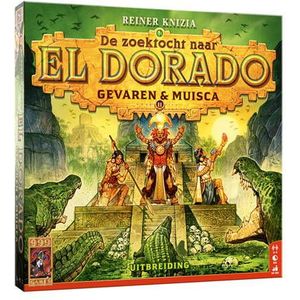 De Zoektocht naar El Dorado: Gevaren & Muisca Uitbreiding - Nieuwe avonturen voor alle leeftijden en spelers!