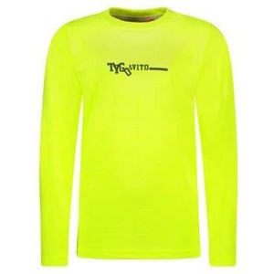 TYGO vito jongens kids longsleeve Mase Safety Yellow