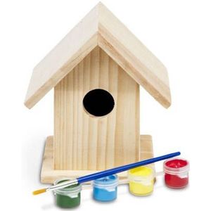 BS Toys Schilderbaar vogelhuisje