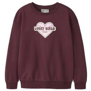 NAME IT - NKFVILOUI LS RLX SWEAT BRU - Sweatshirt - Meisjes - Lange Mouwen