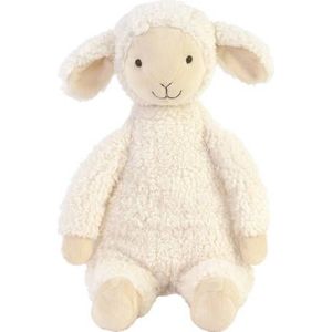 Happy Horse Lam Leo Knuffel 38cm - Wit - Baby knuffel