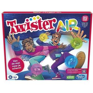 Twister Air - Het spannende augmented reality-spel via de app | Voor 1+ spelers | Inclusief 8 kleurrijke banden