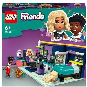 LEGO Friends Nova's kamer Speelgoed Set met Minipoppetjes en Huisdier - 41755