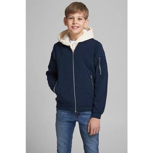 JACK & JONES JUNIOR Bomberjack JJERUSH Donkerblauw