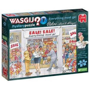 Wasgij Retro Mystery 7 - Everything Must Go! (1000 Stukjes)