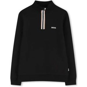 BOSS - J52359 - Trui - Zwart/Wit - Voor Jongens - 5 Jaren