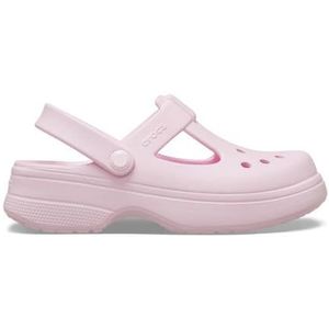 Crocs Classic Mary Jane Clog - Uniseks Kinderen - Roze Melk