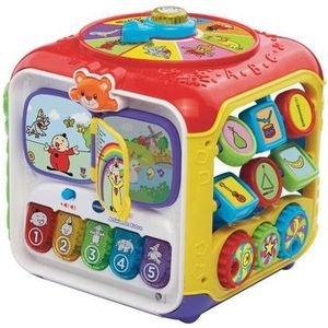 VTech Baby Bumba Activiteitenkubus - Educatief Babyspeelgoed - Liedjes en Vormen - Van 9 tot 36 Maanden