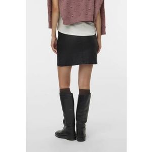 Mamalicious - Santos - Korte Rok - Gecoat Effect - Voor Zwangerschap