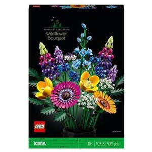 LEGO Icons Wilde Bloemen Boeket Bouwset Voor Volwassene - Botanical Collection - 10313