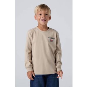 Levi's - LVB LEGENDARY LS TEE - Shirt - Wit - Lange Mouwen