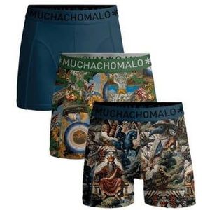 Muchachomalo – Boxershorts Boys – 3 Pack – Jongens Ondergoed – 95% Katoen – Maat 110/116