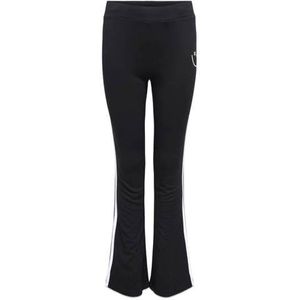 KIDS ONLY GIRL - Flared Broek - Zacht - Elastische Tailleband - Sportieve Contrast Bies