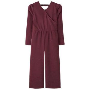 Jumpsuit - Lange Mouwen - Zware Jersey - Pofmouwen - Glitter Detail