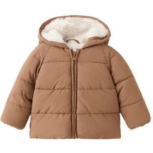 Mango - Kids - Winterjas - Met Capuchon - Doorgestikte Voering met Teddy