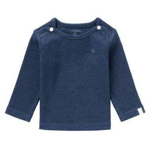 Noppies Baby Ribgebreide Longsleeve Natal met Biologisch Katoen Donkerblauw