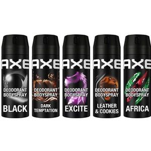 Axe - Deodorant Bodyspray Mixset - 5 x 150 ml