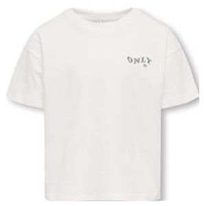 ONLY - Shirt - Zilver - Effen - Kwartmouw