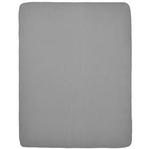 Meyco Baby Uni hoeslaken boxmatras - grey - 75x95cm