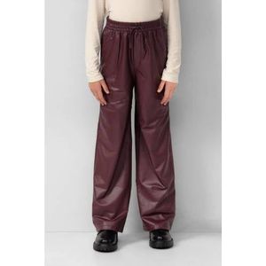 Legging - Imitatieleer - Kinderen - Hoge Taille - Losvallend Ontwerp