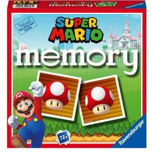 Ravensburger Super Mario Memory - Geheugenspel voor het hele gezin | 2-8 spelers | 72 kaarten