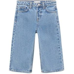 Mango - Kids - Jeans - Rechte Pasvorm - Normale Taille - 100% Katoen