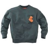 Z8 - Luka - Kids Sweater - Grijsgroen - Met Backprint