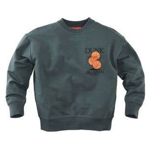 Z8 - Luka - Kids Sweater - Grijsgroen - Met Backprint