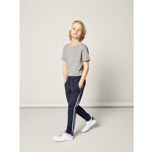 NAME IT KIDS Joggingbroek met Zijstreep Donkerblauw