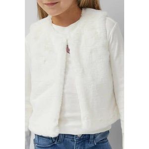 s.Oliver - Indoor-Weste - Mouwloos Vest - Zacht Imitatiebont