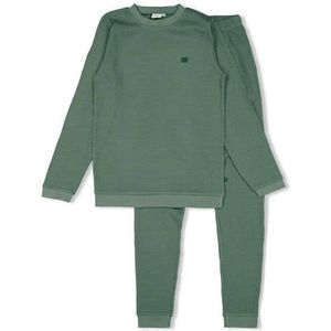 Feetje - Family Limited Edition - Wafelpyjama - Zeegroen