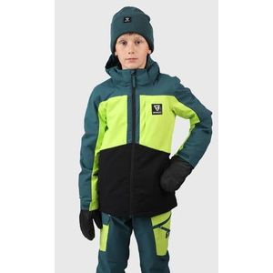 Brunotti Aratiny Jongens Wintersport Ski Jas - Fuel Green