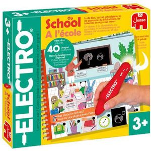 Jumbo Electro Wonderpen op School - Geschikt voor kinderen vanaf 3 jaar - Met licht- en geluidseffecten - Bevat 40 vragen