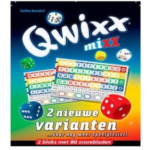 White Goblin Games Qwixx Mixx - Uitbreidingsspel voor 2-5 spelers vanaf 8 jaar