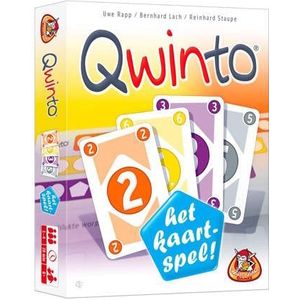 White Goblin Games Qwinto Het Kaartspel - Leuk en spannend kaartspel voor 1-4 spelers vanaf 8 jaar