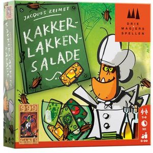 999 Games Kakkerlakkensalade - Hilarisch spel voor het hele gezin - Leeftijd 6+ - 2-6 spelers
