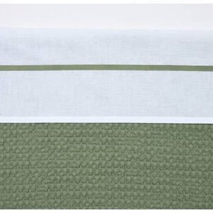 Meyco Baby Bies wieglaken - olive green - 75x100cm - 0.3 TOG