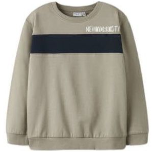 Sweatshirt - Regular Fit - Geborstelde Sweatstof - Lange Mouwen