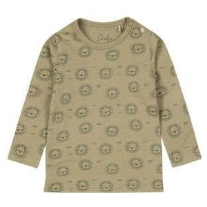 Dirkje jongens longsleeve organic cotton Faded green