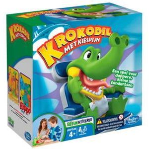 Hasbro Krokodil Met Kiespijn - Grappig spel voor 2-4 spelers vanaf 4 jaar