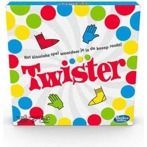 Hasbro Gaming Twister - Het bekende spel met 2 extra moves! Geschikt voor meer dan 2 spelers vanaf 6 jaar