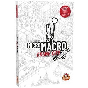 MicroMacro Crime City - Coöperatief Detectivespel voor 1-4 spelers vanaf 10 jaar