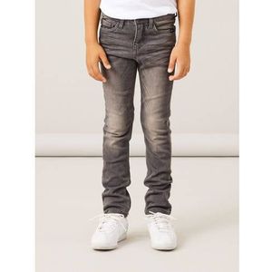 NAME IT KIDS Slim Fit Jeans NKMTHEO Grijs Stonewashed