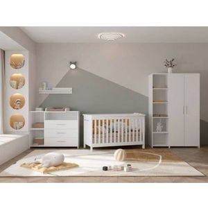 Cabino Babykamer Luuk Wit 3 Delig